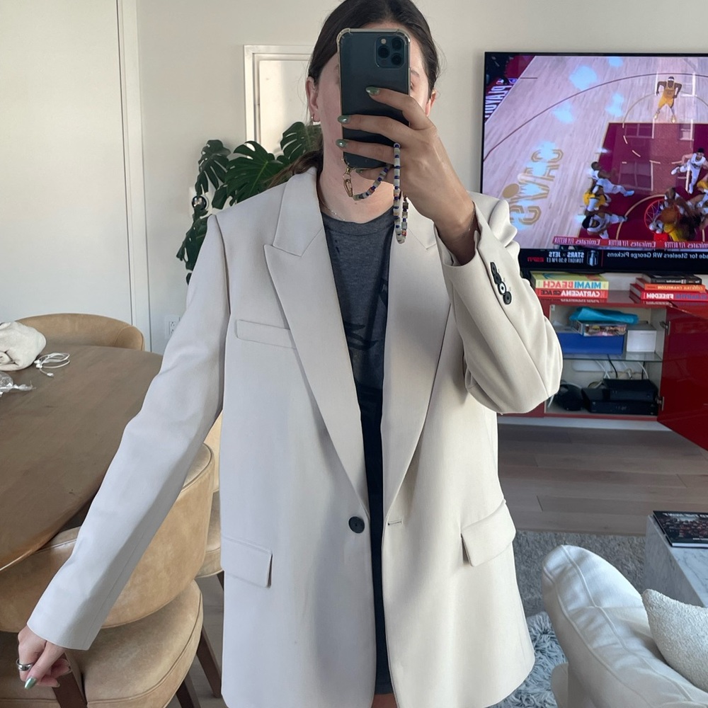 Zara Cream Blazer